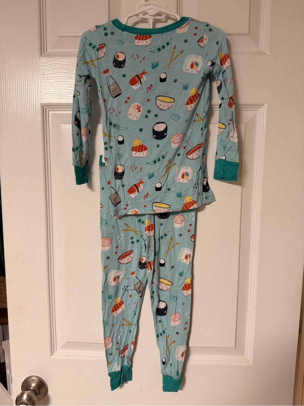 Little Sleepies Bamboo Pajama Set with Sushi Print - Picture 2 of 4
